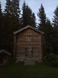 My grandparents' (and probably their grandparents', and possibly their grandparents') storage house in Haapajärvi, Finland.