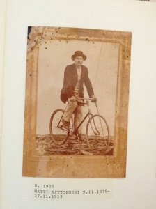 My great-grandfather Matti. I'm from a family of hipsters.